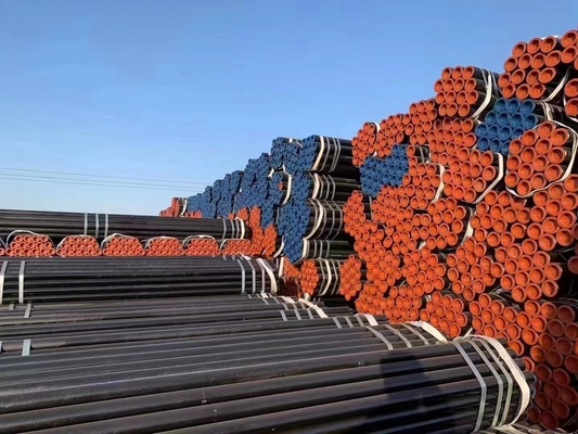 ASTM Standardowe bezszwowe rury ze stali stopowej 7 mm Zaokrąglone końce Stal 3000 mm