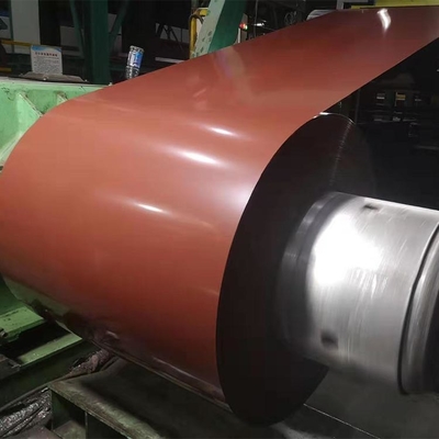 Powlekana kolorem stal żelazna Stalowa cewka Ppgi 26 Gauge 8 ton Waga cewki