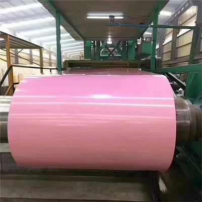 Powlekana kolorem stal żelazna Stalowa cewka Ppgi 26 Gauge 8 ton Waga cewki