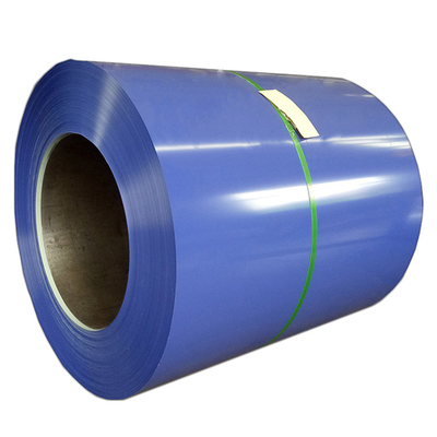 Powlekana kolorem stal żelazna Stalowa cewka Ppgi 26 Gauge 8 ton Waga cewki